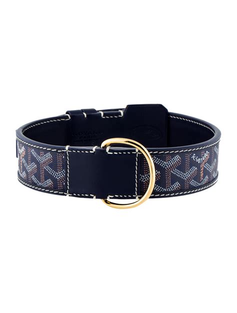 goyard dog collar and leash